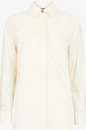 Roberto Cavalli Python-print Shirt - Female Blouses & Tops 38