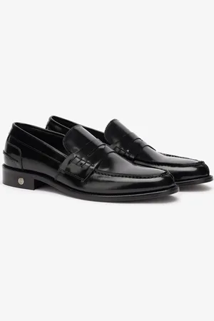 Roberto Cavalli Shinny-effect Penny Loafers - Male Loafers & Moccasins 40