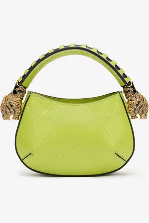 Roberto Cavalli Mini Roar Bag With Snake Print - Female Mini Bags Unica