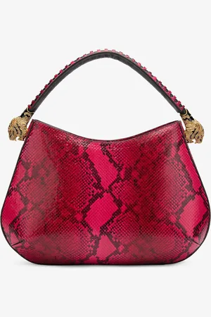 Roberto Cavalli Python-print Hobo Roar Bag - Female Shoulder Bags Unica