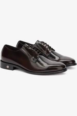 Roberto Cavalli Shiny-effect Lace-up Loafers - Male Loafers & Moccasins 40