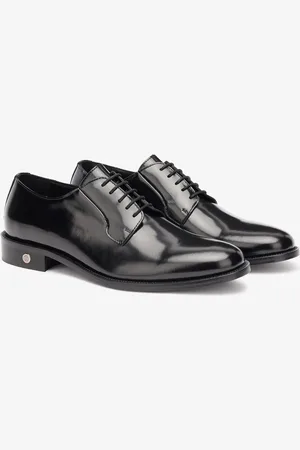 Roberto Cavalli Laced Loafers With Glossy Finish - Male Loafers & Moccasins 40