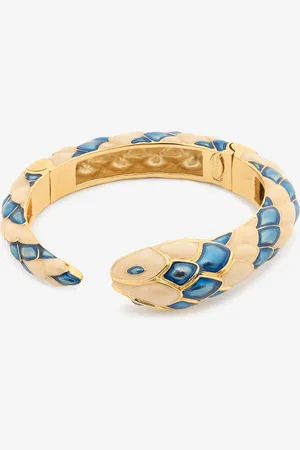 Roberto Cavalli Rigid Bracelet With Snake Design - Female Fashion Jewelry Unica