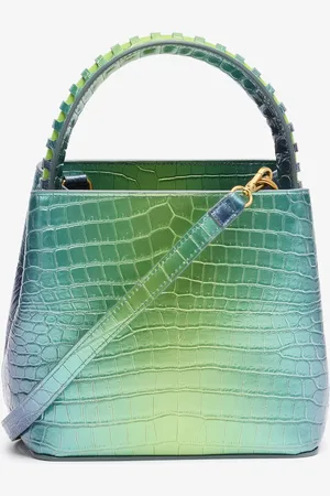 Roberto Cavalli Roar Bag With Crocodile Print - Female Top Handle Unica