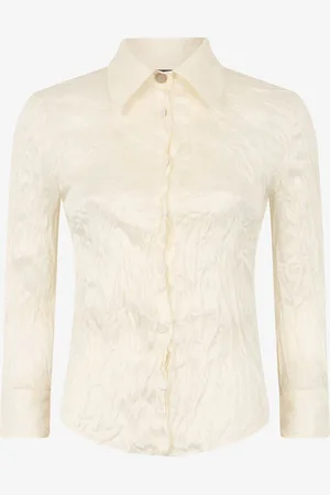 Roberto Cavalli Python-print Shirt - Female Silk Shirts 38