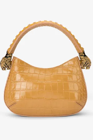 Roberto Cavalli Crocodile-print Hobo Roar Bag - Female Bags Unica