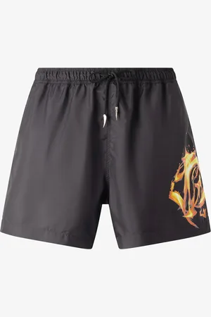 Roberto Cavalli Monogram And Fang Swim Shorts - Male Beachwear 4