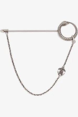 Roberto Cavalli Snake Tie Clip - Male Fashion Jewelry Unica