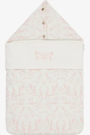 Roberto Cavalli Sleeping Bag With Floral Print And Rc Monogram - Ready To Wear Unica