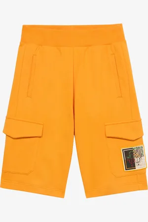 Roberto Cavalli Sports Shorts With Animal Patchwork Appliqu?? - Male Ready To Wear 04a