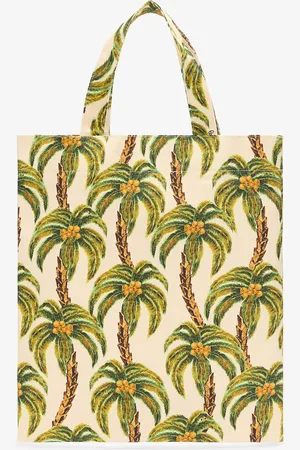 Roberto Cavalli Shopper Bag With Palms - Shopping Bags Unica
