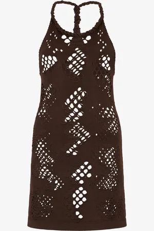 Roberto Cavalli Cut-out Detail Knitted Dress - Female Dresses S