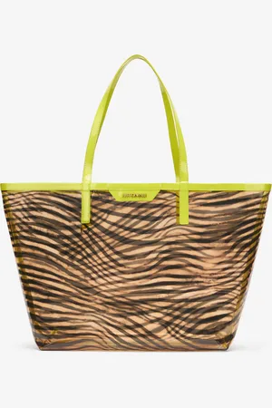 Roberto Cavalli Animal-print Tote Bag With Clutch - Female Bags Unica