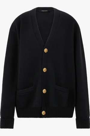 Roberto Cavalli Cardigan With Gold Buttons - Female Ready To Wear Xs
