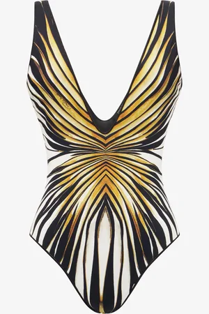 Roberto Cavalli Ray Of Print One-piece Swimsuit - Female Swimsuits Xs