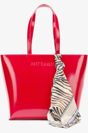 Roberto Cavalli Shopper Bag With Scarf - Female Bags Unica