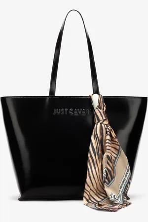 Roberto Cavalli Shopper Bag With Scarf - Female Bags Unica