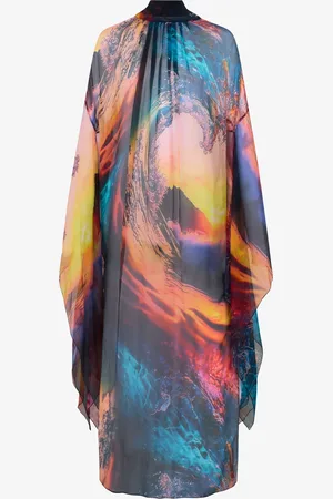 Roberto Cavalli Itaca Print Long Dress - Female Dresses 38