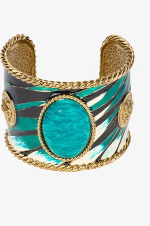 Roberto Cavalli Enameled Metal Bracelet - Female Unica
