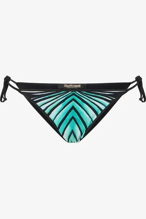 Roberto Cavalli Ray Of Sea Print Swimsuit Bottom - Female Beachwear Xs