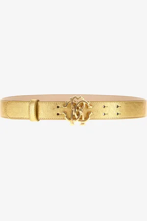 Roberto Cavalli Belt With Monogram Rc - Female Belts 95