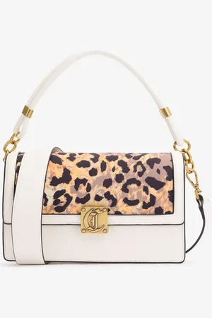 Roberto Cavalli Bag With Jaguar Skin Print And Jc Monogram - Female Bags Unica