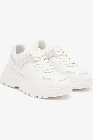 Roberto Cavalli Sneakers With Mirrored Inserts - Female Shoes 37