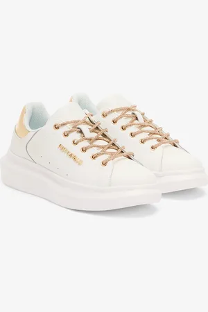 Roberto Cavalli Lace-up Sneakers With Rhinestones - Female Shoes 37