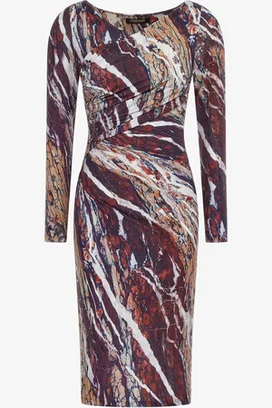 Roberto Cavalli Marble Print Dress - Female Dresses 42