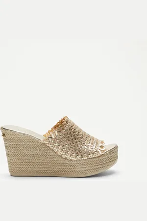 RUSSELL & BROMLEY LIBERTINE Weave Wedge Mule