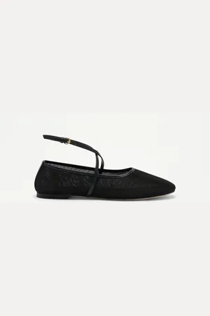 RUSSELL & BROMLEY BERRIER BALLET Cross Strap Unlined Ballerina
