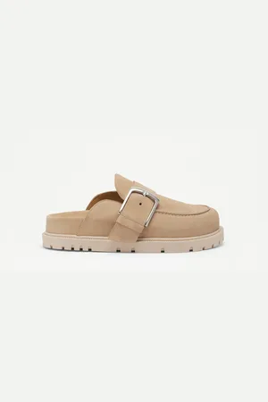 RUSSELL & BROMLEY GRAYS CLOG Oversized Buckle Clog