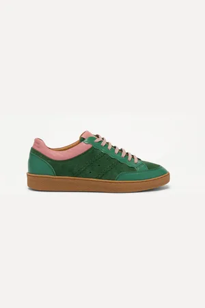 RUSSELL & BROMLEY ROLLER Scalloped Lace Up Trainer