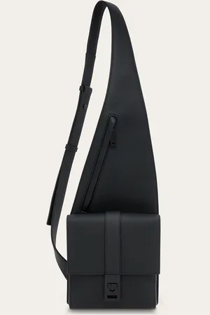 Salvatore Ferragamo Men Slingbag with Gancini buckle