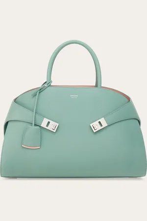Salvatore Ferragamo Women Hug bicolor handbag (L)