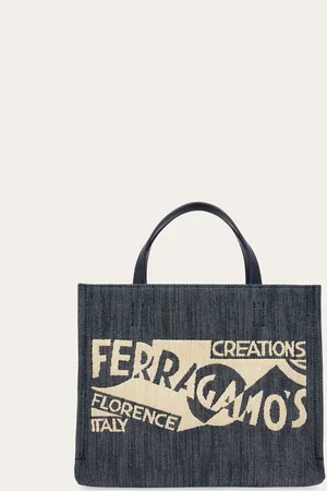 Salvatore Ferragamo Women Tote bag with logo (M)