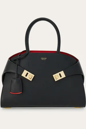 Salvatore Ferragamo Women Hug bicolor handbag (M)