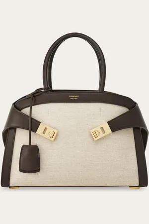 Salvatore Ferragamo Women Hug bicolor handbag (M)