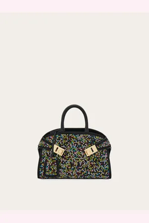 Salvatore Ferragamo Women Hug handbag with crystals (XS)