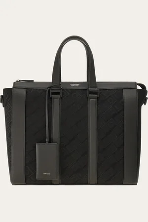 Salvatore Ferragamo Men Monogram briefcase