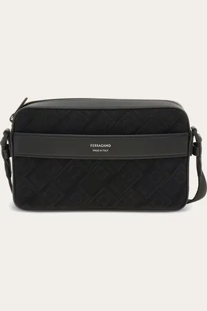 Salvatore Ferragamo Men Monogram crossbody bag