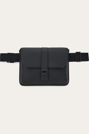 Salvatore Ferragamo Men Belt bag with Gancini buckle