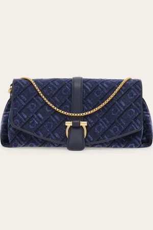 Salvatore Ferragamo Women Monogram front flap crossbody bag (S)