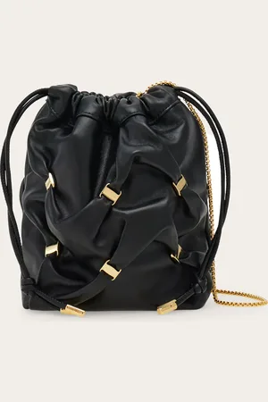 Salvatore Ferragamo Women Mini bucket bag with Vara bows