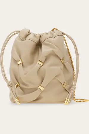 Salvatore Ferragamo Women Mini bucket bag with Vara bows