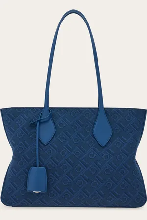 Salvatore Ferragamo Women Monogram star-shaped tote bag (M)