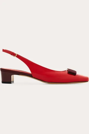 Salvatore Ferragamo Women Iconic bow slingback Size 2