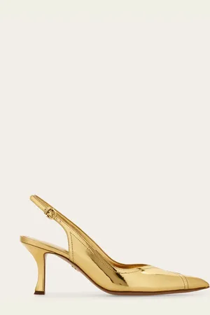 Salvatore Ferragamo Women Slingback with contrasting inlays Size 2