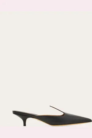 Salvatore Ferragamo Women Mule with graphic detail Size 2.5