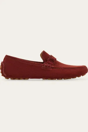 Salvatore Ferragamo Men Driver with Gancini ornament Size 4.5